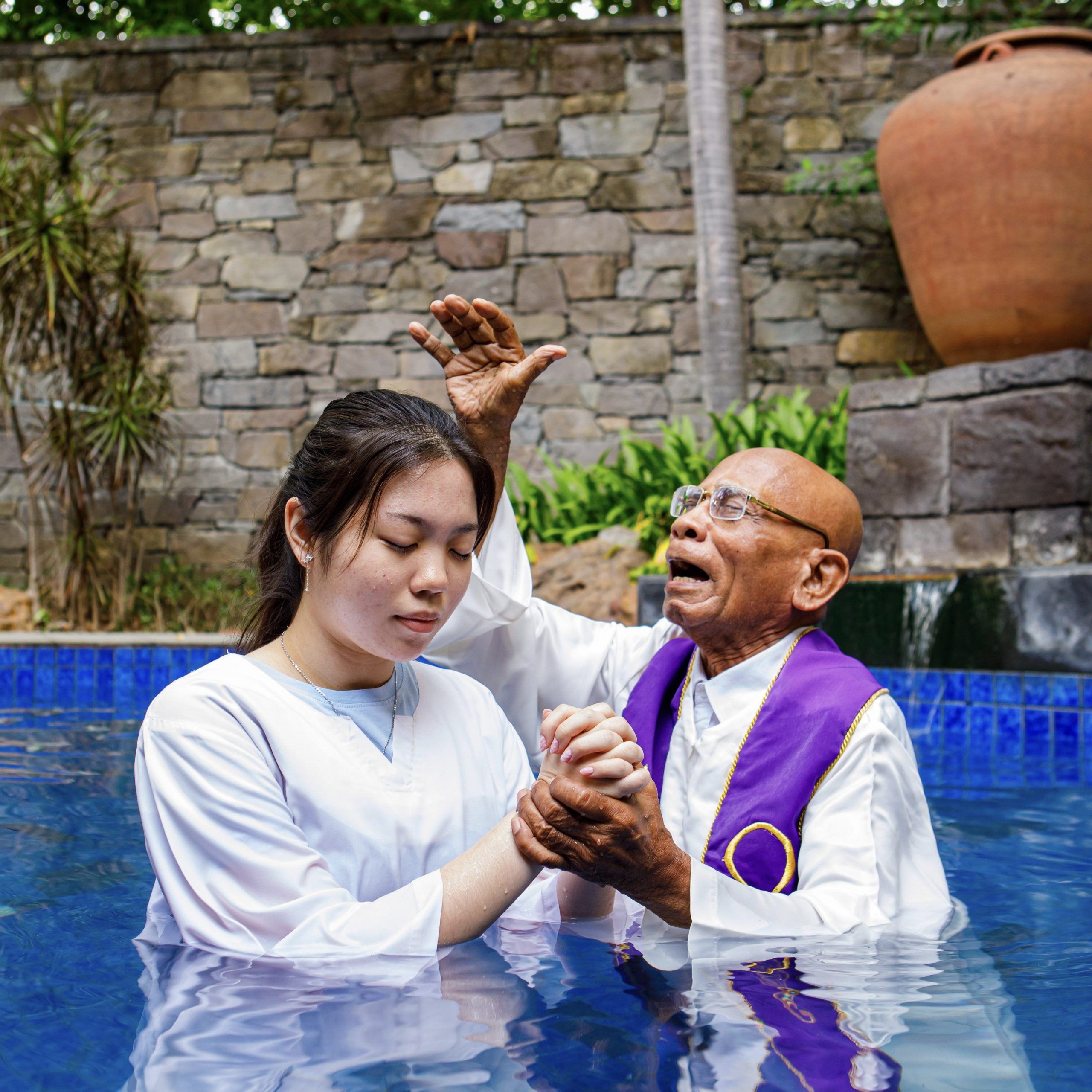 Dokumentasi pelayanan baptisan jemaat Bethany